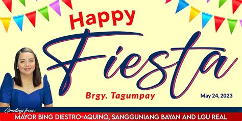 Happy Fiesta Barangay Mangagoy .
